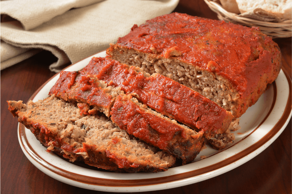 Comforting meatloaf