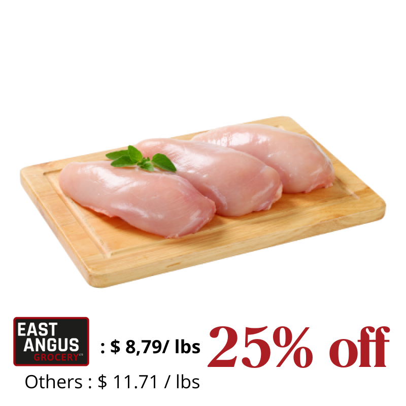 Logo du produit Boneless Chicken Breasts